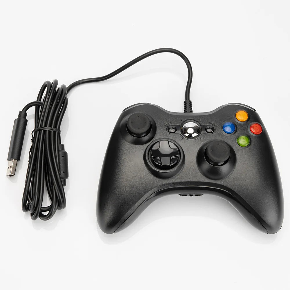 USB Wired Gamepad Gaming Controller for Xbox 360/ PC Video Game Consoles 3D Rocker Joystick Game Handle Accessories