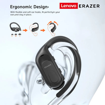 ERAZER X5 Wireless Headphones Bluetooth 5.4 Sport Headset Noise Cancelling Low Latency HIFI Sound Quality Music Earbuds